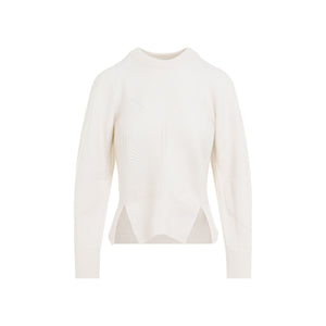 ALEXANDER MCQUEEN Luxurious Chevron Cashmere Pullover for Women