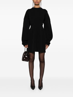 BALENCIAGA Hourglass Fit Mini Dress with Rounded Sleeves