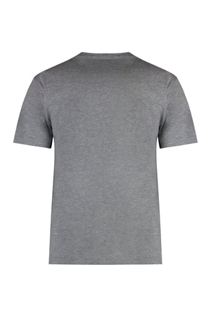 GUCCI Slim Fit Crew-Neck T-Shirt with Tonal Embossed Detailing