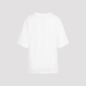 SAINT LAURENT Essential White Crewneck Tee