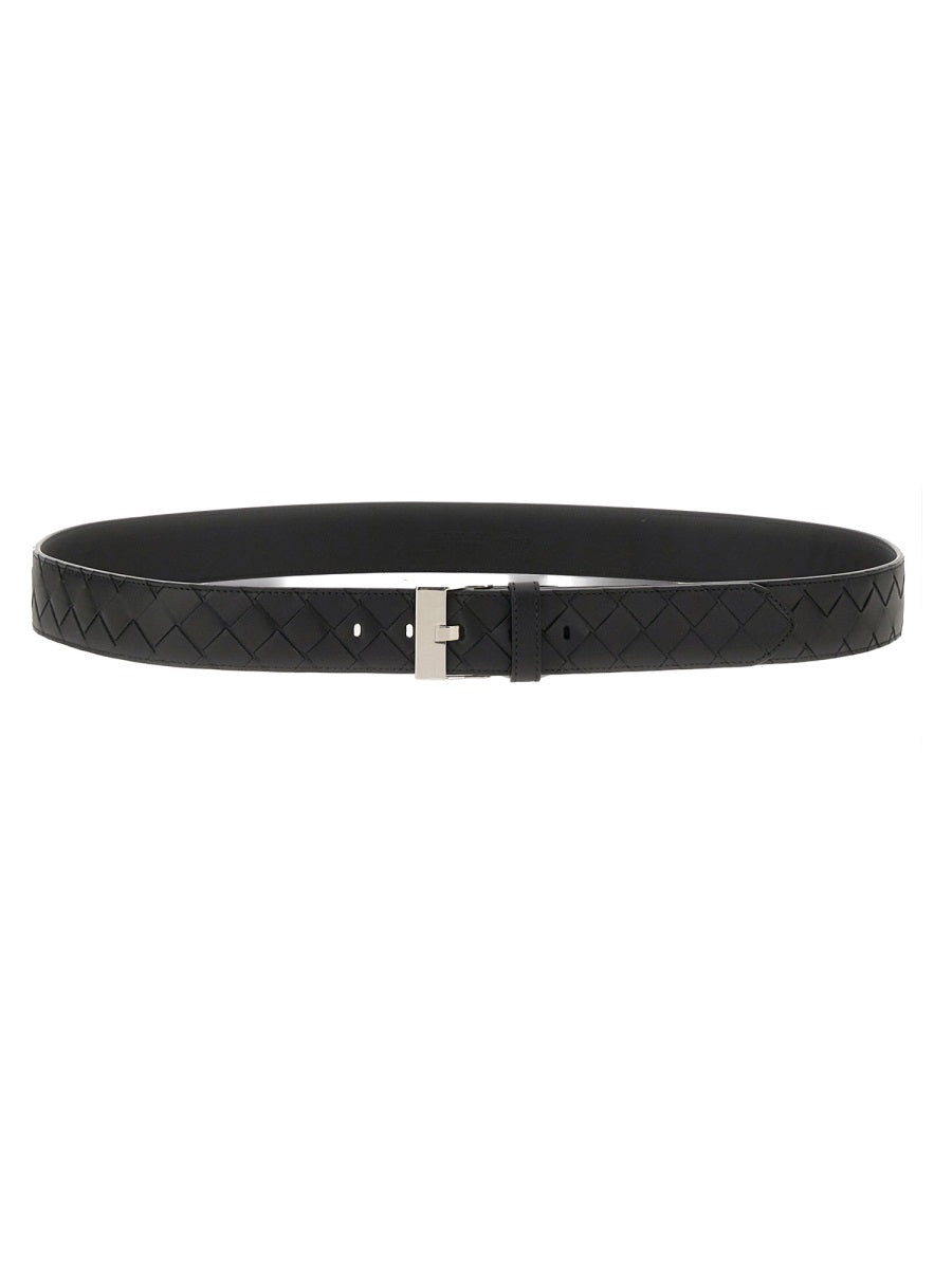 BOTTEGA VENETA Elegant Leather Watch Belt for Men