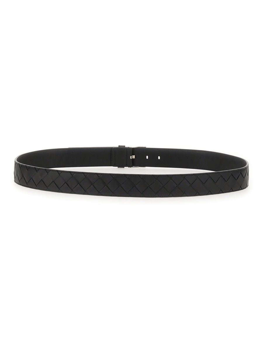 BOTTEGA VENETA Elegant Leather Watch Belt for Men