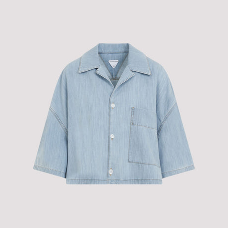 BOTTEGA VENETA Refined Denim Shirt for Women