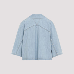 BOTTEGA VENETA Refined Denim Shirt for Women