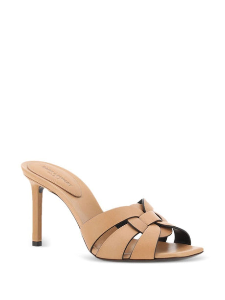 SAINT LAURENT Elevated Tribute Sandals 85mm