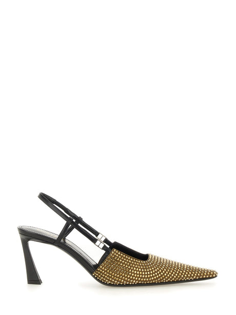 SAINT LAURENT Elegant Stone Pumps - 70mm Heel