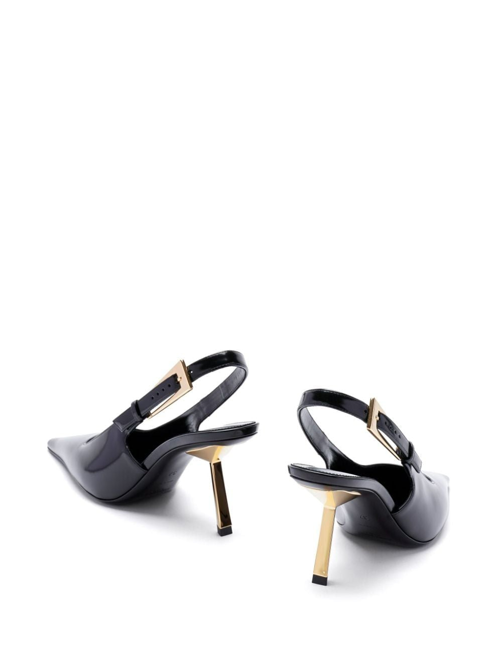 SAINT LAURENT Elegant Rudolph Calfskin Pumps 75mm