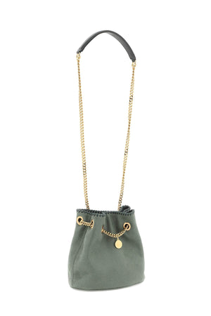 STELLA MCCARTNEY Mini Vegan Shaggy Deer Bucket Handbag