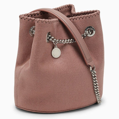 STELLA MCCARTNEY Faux Leather Mini Bucket Handbag