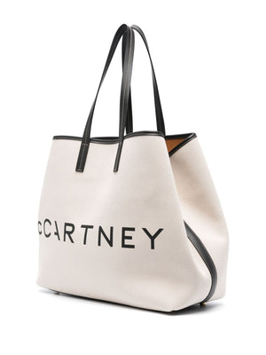 STELLA MCCARTNEY Stylish Beige Tote Bag: Perfect for the 24SS Season