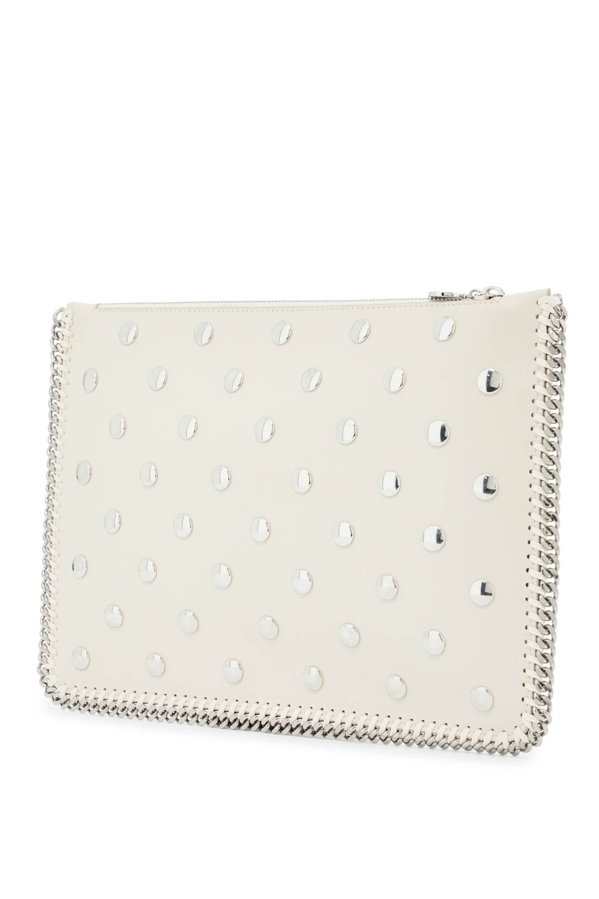 STELLA MCCARTNEY Mini Studded Pouch Handbag