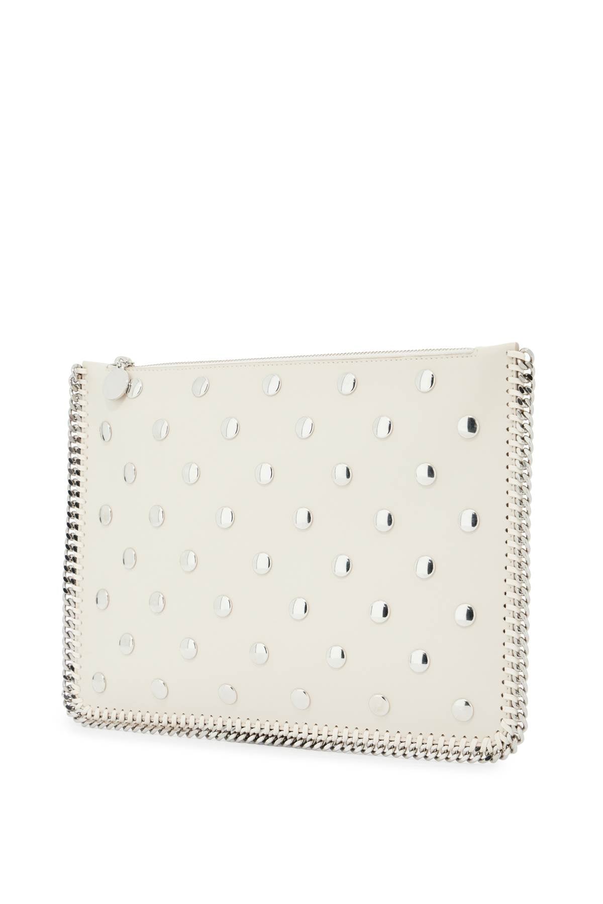 STELLA MCCARTNEY Mini Studded Pouch Handbag