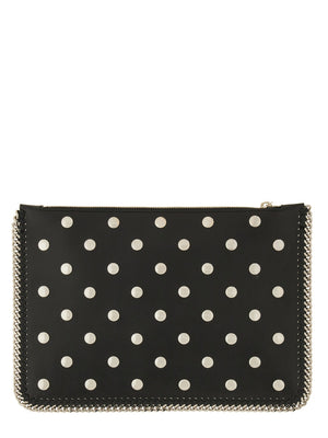 STELLA MCCARTNEY Mini Faux Leather Clutch Bag