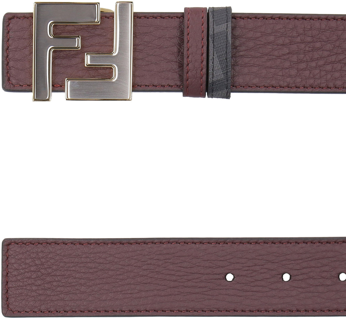 FENDI Sleek Granata Retro Belt for Men - FW22 Collection