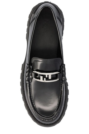 FENDI Luxurious O'Lock Loafers for Men