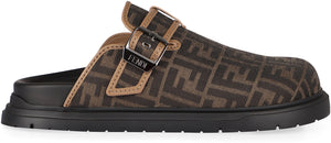 FENDI Luxury Textured Buckle Sandals for Men