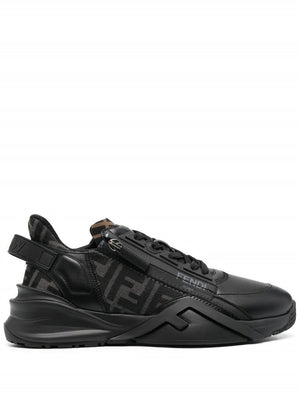 FENDI Stylish Men's NeroGrig Sneakers for SS24