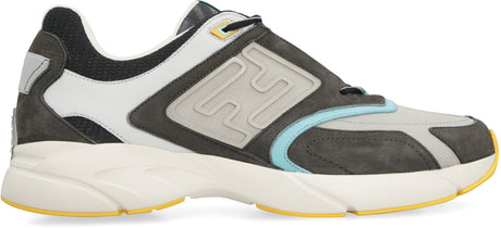 FENDI Men's Grey Low-Top Sneakers for SS23