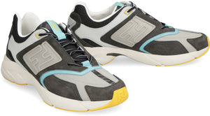 FENDI Men's Grey Low-Top Sneakers for SS23