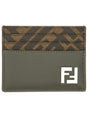 FENDI Classic Leather Card Holder - Mini