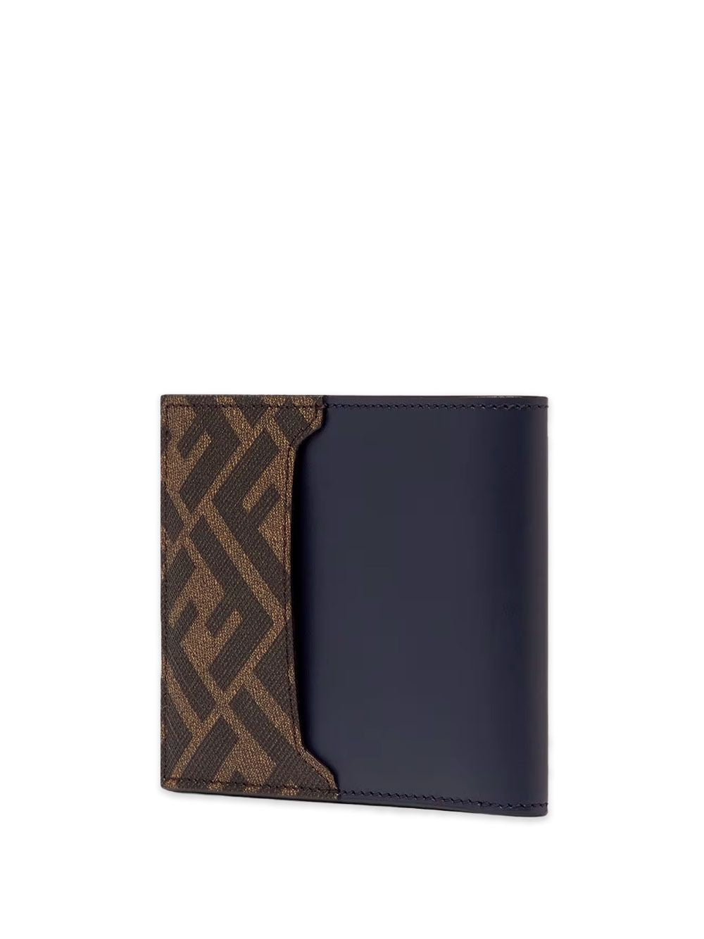 FENDI Fabulous FF Pattern Mini Leather Wallet