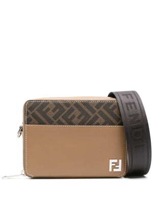 FENDI Mini Crossbody Organizer Handbag