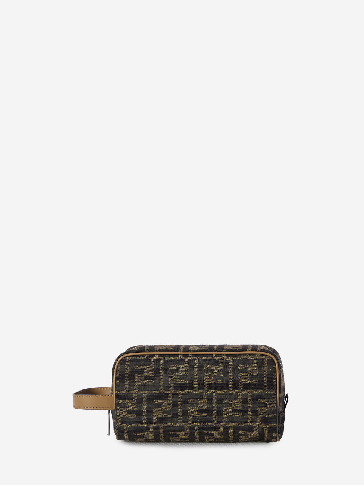 FENDI Mini Black Jacquard Toiletry Case