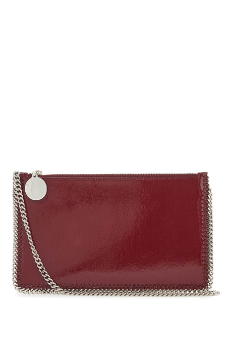 STELLA MCCARTNEY Mini Elegant Clutch Bag with Diamond-Effect Chain