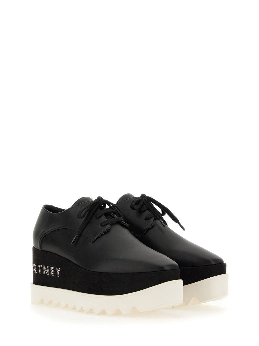 STELLA MCCARTNEY Snug Fit Lace-Up Platform Shoes