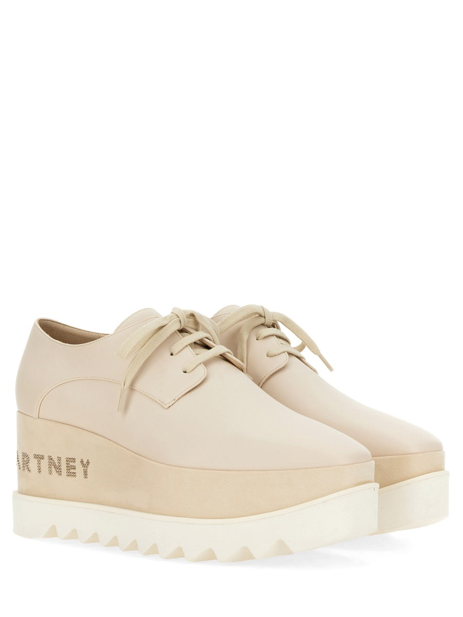 STELLA MCCARTNEY Snug Fit Lace-Up Platform Shoes