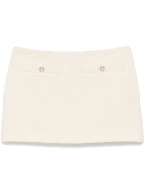 GUCCI Thigh-Length Mini Bouclé Skirt