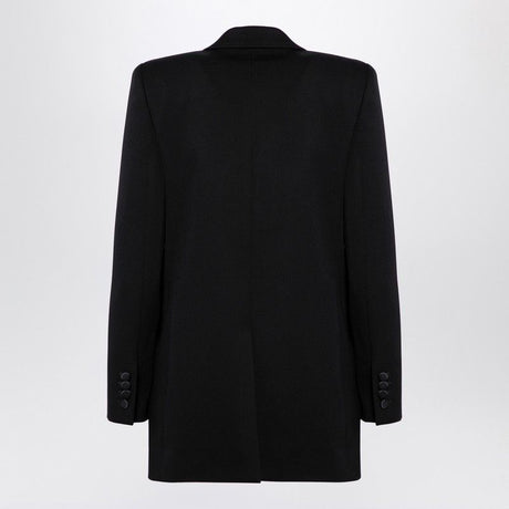 SAINT LAURENT Elegant Wool Single-Breasted Jacket