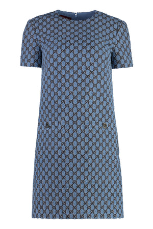 GUCCI Chic Jacquard Knit Mini-Dress for Women