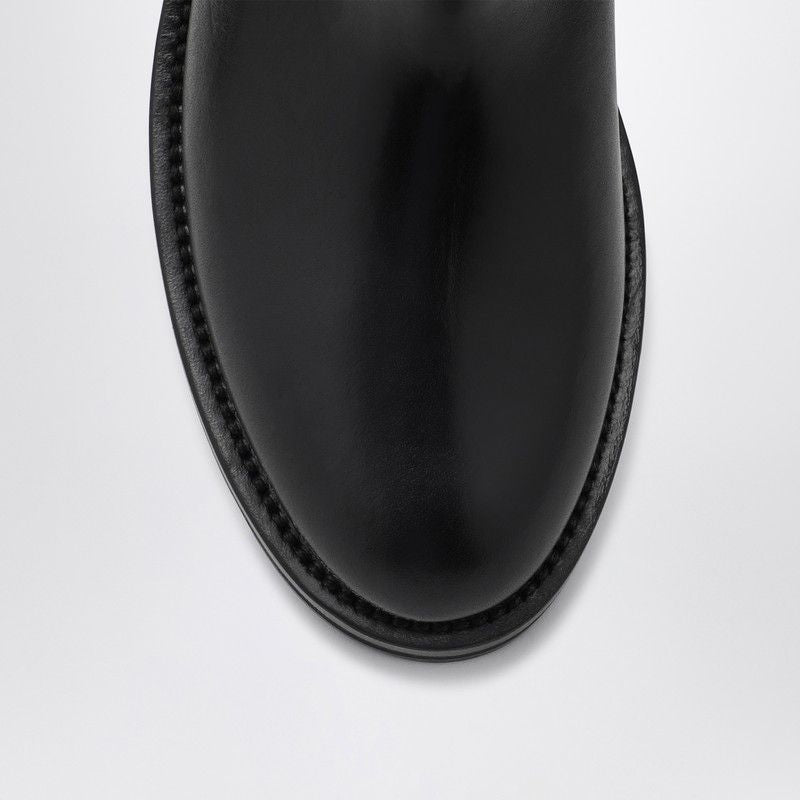 SAINT LAURENT Smooth River Women's Leather Boots