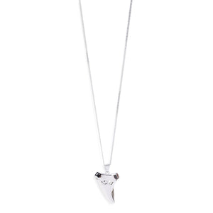 SAINT LAURENT Shark Tooth Pendant Necklace