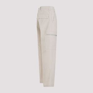 STONE ISLAND Weatherproof Canvas Pants for Women - SS24 Collection