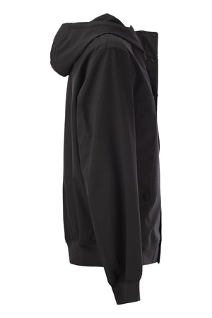 Áo khoác gió dành cho nam màu đen chống gió hàng đầu SS24