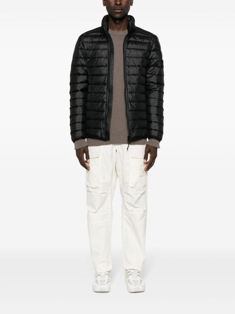 STONE ISLAND Sky Blue Cotton Men's Outerwear for SS24