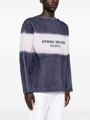 STONE ISLAND Men's Naturbeige Knit Sweater for SS24 Season