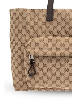 GUCCI Monogrammed GG Tote Handbag