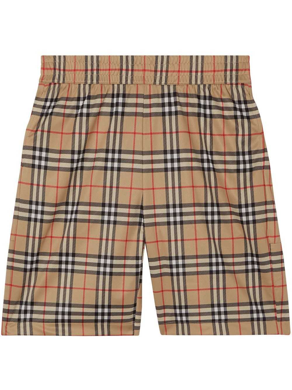 BURBERRY Classic Checkered Mini Shorts