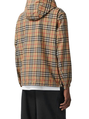 BURBERRY Switch Up Your Style with this Reversible Hoodie Jacket