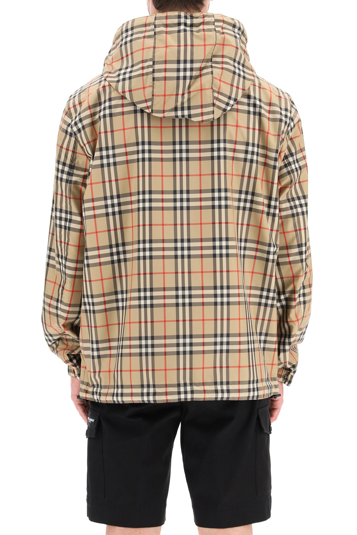 BURBERRY Reversible Check Jacket for Men - Beige