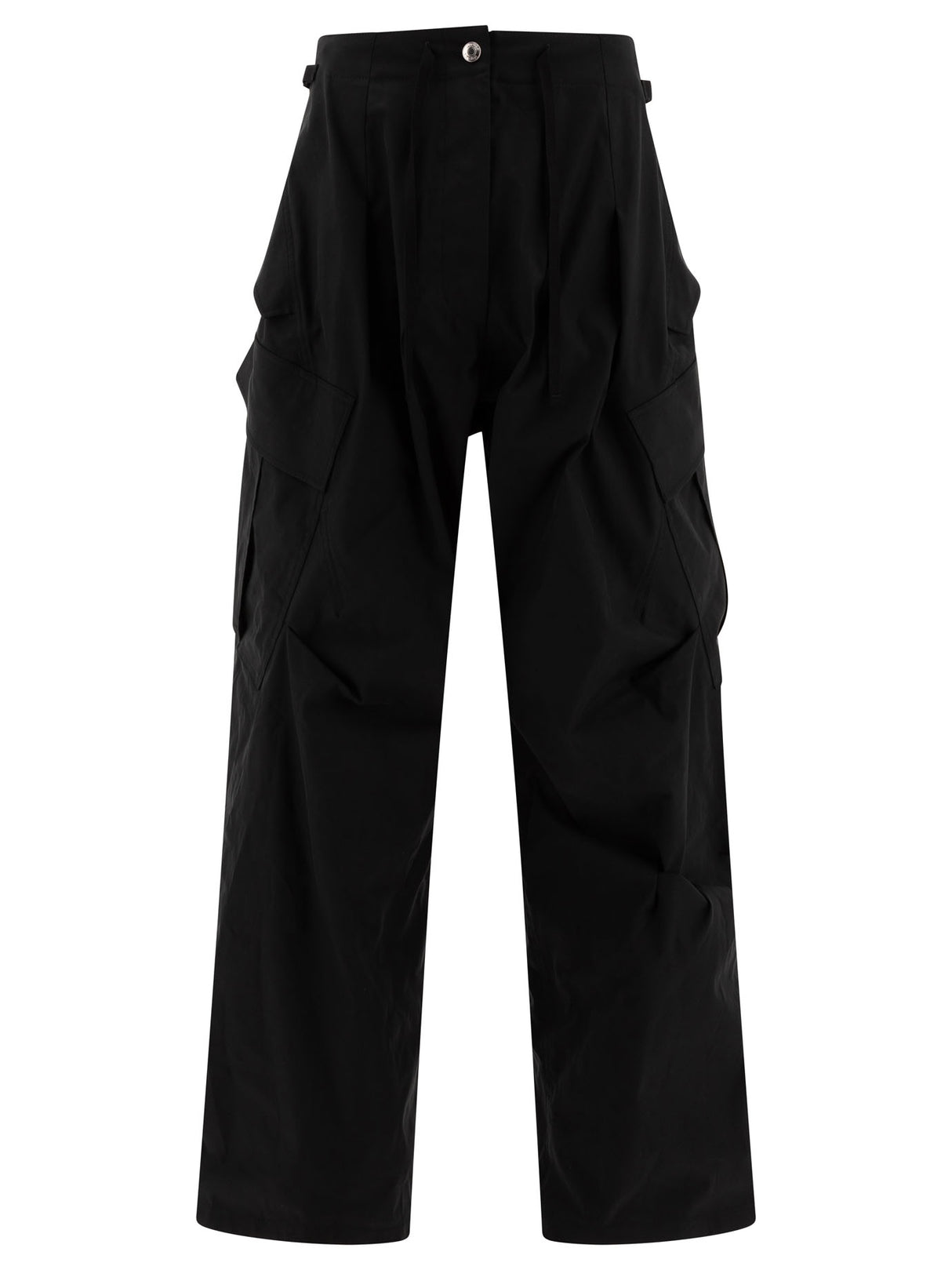 ALEXANDER MCQUEEN Oversized Cargo Trousers for Women - Low Rise Fit