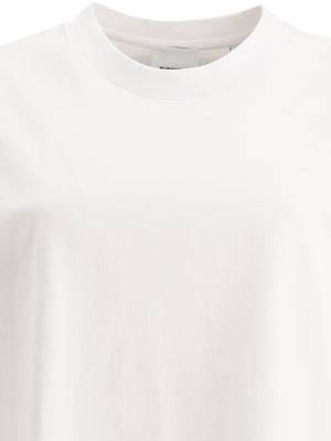 BURBERRY White Oversized T-Shirt for Women - 2024 Fashion
