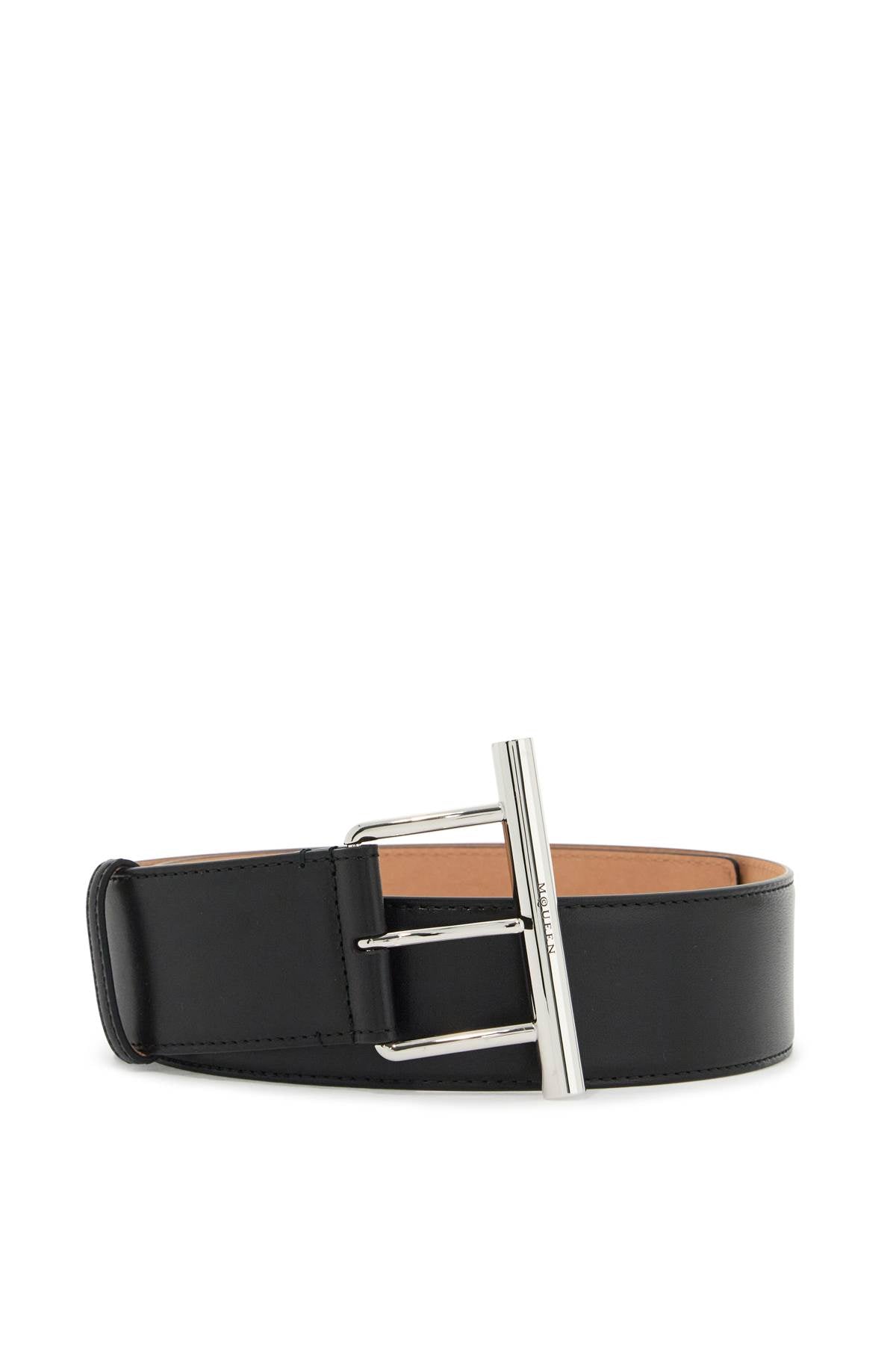 ALEXANDER MCQUEEN Elevated Cross-Bar Belt - Size 75