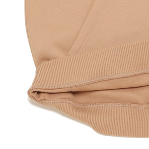 BURBERRY Camel Cotton-Blend Crewneck Sweatshirt