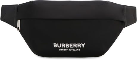 BURBERRY Mini Nylon Belt Handbag with Leather Accents