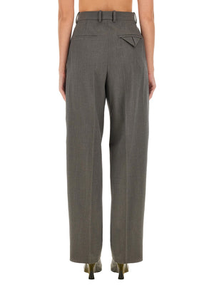 BOTTEGA VENETA Light Wool Pants - Regular Fit (Size 40 IT)