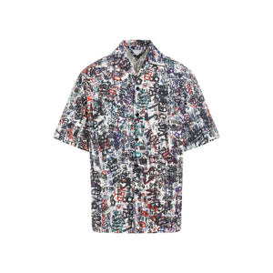 BOTTEGA VENETA Gradient Print Viscose Silk Shirt - FW24 Collection